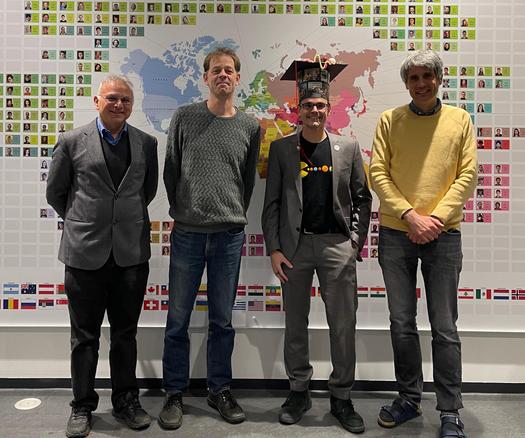 Group picture after the successful defense