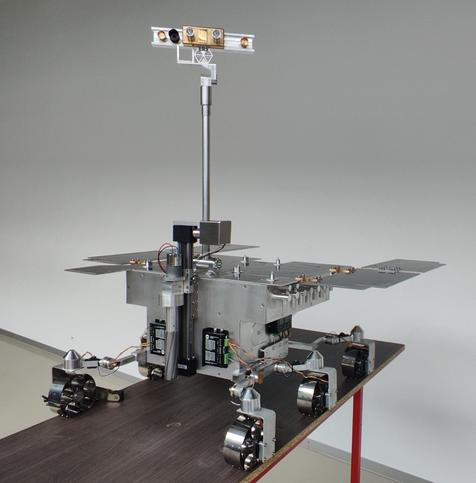 a model of the Mars rover Rosalind Franklin