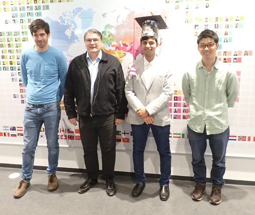 Group picture of Thesis Advisory Committee